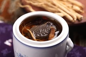 人参炖东兰三乌鸡汤