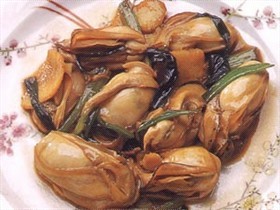 姜葱煎蚝