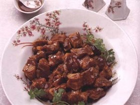 柱候焗腩排