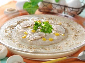 麦皮豆浆蒸蛋白