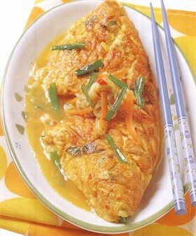 韩式风味蛋包饭