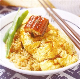 鳗鱼蛋包饭