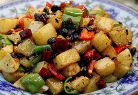 干炒土豆