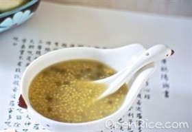 小米绿豆粥 
