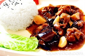 香菇滑鸡饭