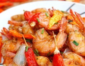 辣味椒盐虾