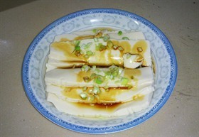 葱拌豆腐