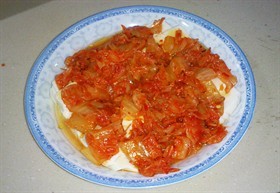 泡菜豆腐