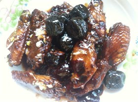话梅鸡翅