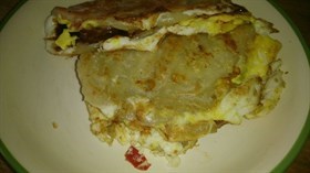 香酥榨菜鸡蛋饼