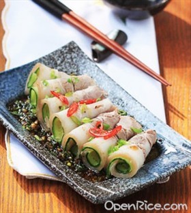 麻椒肉卷