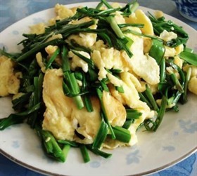 韭菜炒鸡蛋