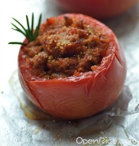 法式烙番茄塞肉 