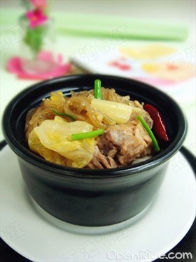 酸菜炖排骨