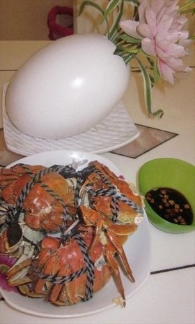 清蒸大闸蟹