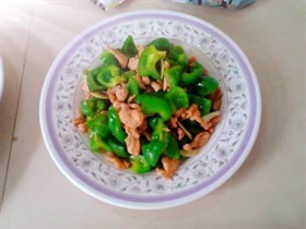 肉炒柿子椒