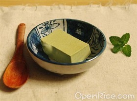 抹茶豆腐 