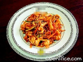 凉拌辣味螺
