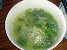 海米冬瓜汤
