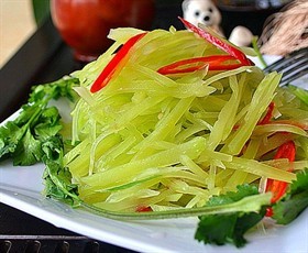 糖醋莴笋丝