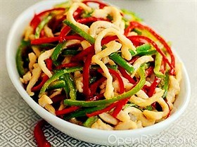 炒鸡丝