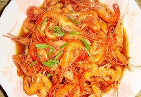 爆炒小河虾