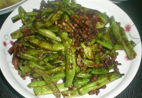 干煸扁豆