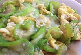 清炒丝瓜鸡蛋