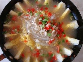蒜蓉粉丝娃娃菜