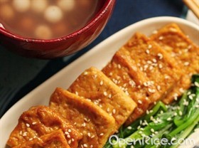 和风煎豆腐 