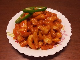 茄汁鸡柳