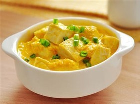 蛋黄豆腐