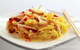 叉烧炒面