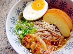 简易素冷面