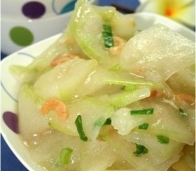 清炒海米冬瓜