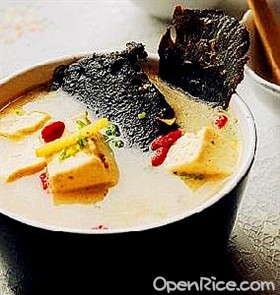 豆腐咸鱼头汤