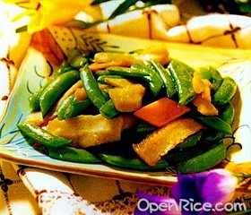 蜜豆鱼片
