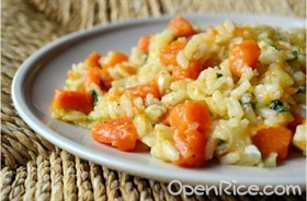 南瓜risotto 