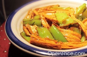 快手烧腐竹