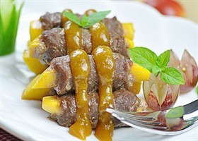 香芒牛肉卷