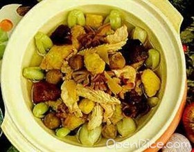 七彩什锦煲