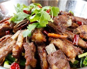 麻辣干锅排骨