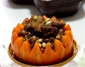 排骨南瓜盅
