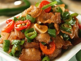 小炒五花肉