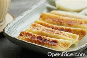 猪肉大葱锅贴