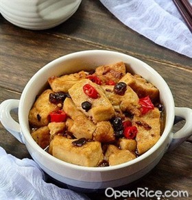 豆豉烧豆腐
