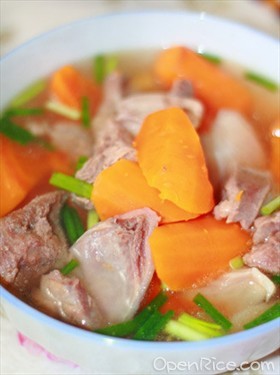 羊肉萝卜汤