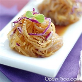 甘蓝金瓜海蜇丝