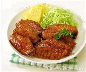 沙拉菠萝鸡翼