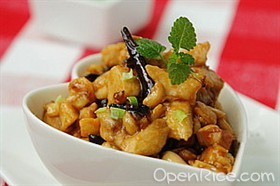 碎末鸡丁